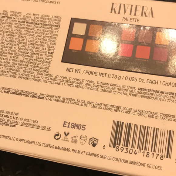 Riviera eyeshadow palette - Picture 5 of 5